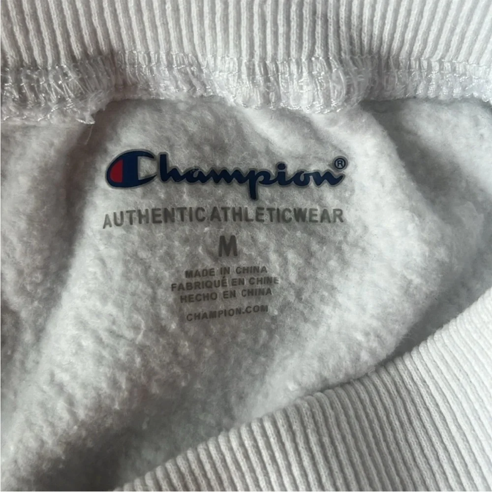 Champion Kids White Jogger Pants size Medium 10/12